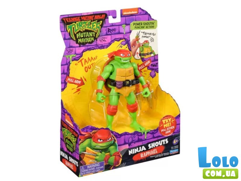 Игровая фигурка серии Черепашки-Ниндзя MOVIE III –  Рафаэль, TMNT