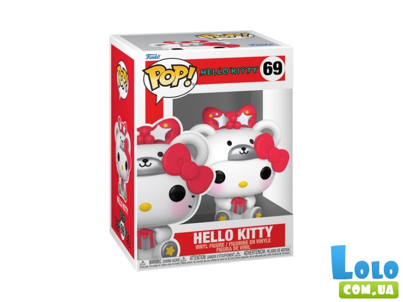 Фигурка Hello Kitty: Китти в костюме медведя, Funko