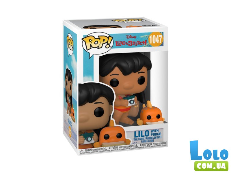 Игровая фигурка Лило и Стич: Лило с Рыбкой, Funko