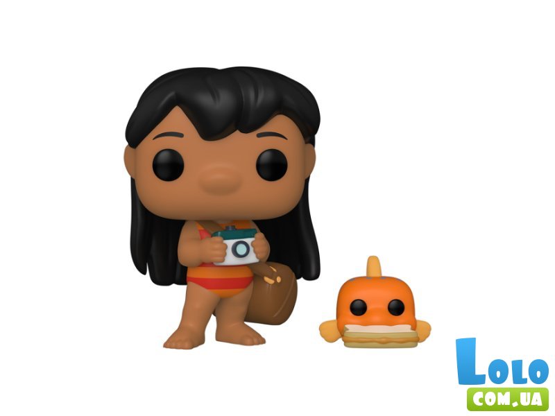 Игровая фигурка Лило и Стич: Лило с Рыбкой, Funko