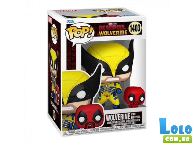 Набор фигурок Дэдпул 3: Росомаха с Бэбипулом, Funko