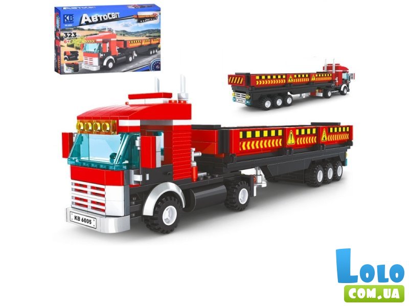Конструктор Трейлер (KB 6005), 323 дет.