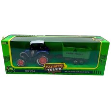 Трактор металлический с прицепом