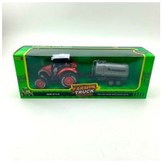 Трактор металлический с прицепом