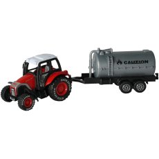 Трактор металлический с прицепом