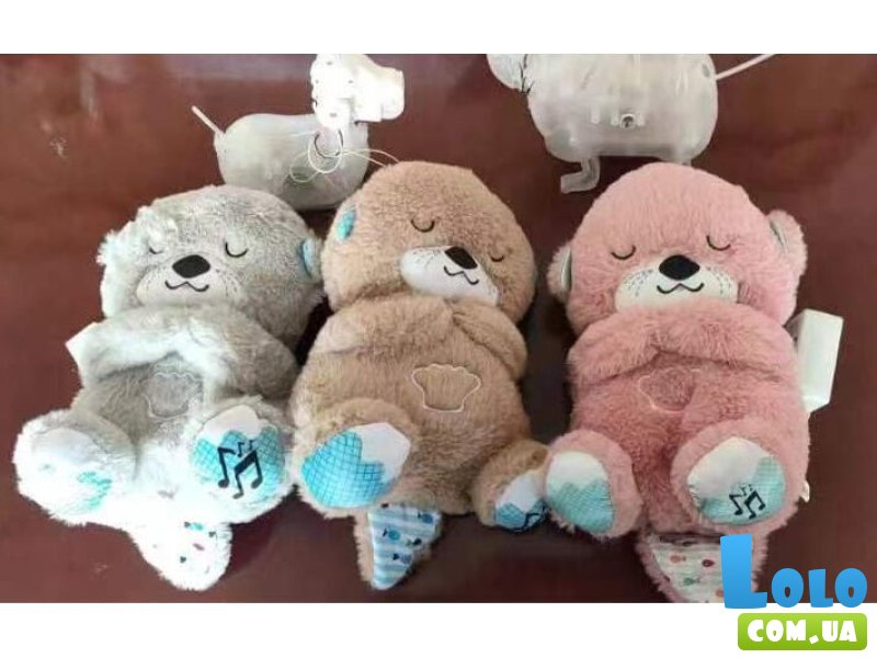 Мягкая игрушка-ночник Дышащая выдра (в ассортименте)