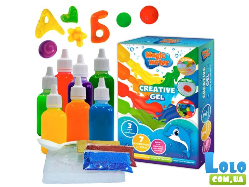 Набор для творчества Ludum Magic water Creative gel