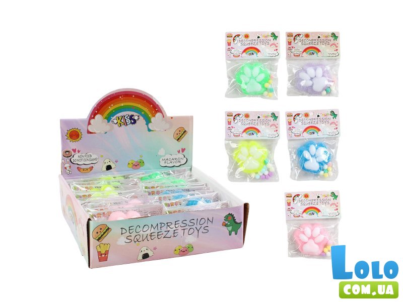 Игрушка-антистресс Таба лапка котика (в ассортименте)