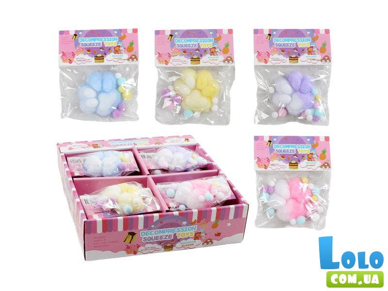 Игрушка-антистресс Таба лапка котика (в ассортименте)