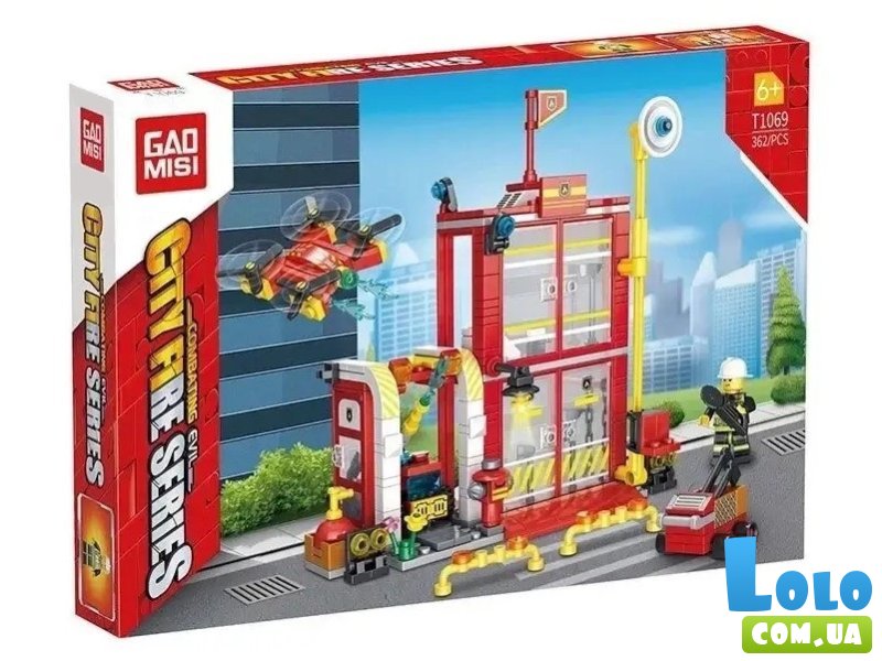 Конструктор Пожарная станция (T 1069), 362 дет.