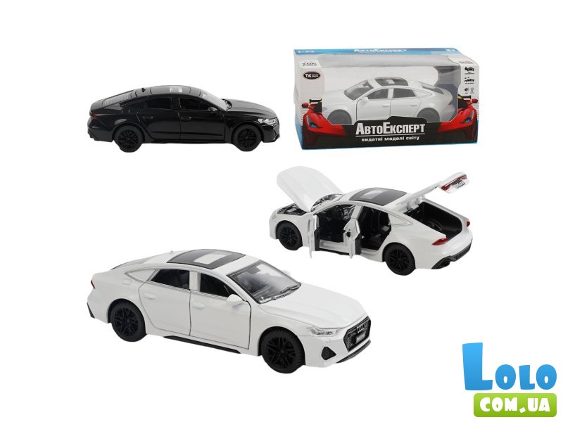 Машина металлическая Audi, АвтоЕксперт (в ассортименте)