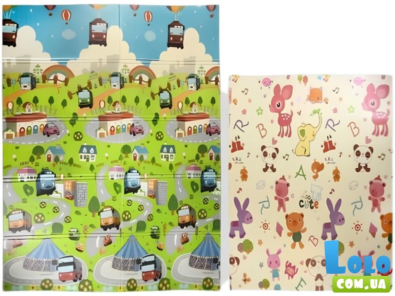 Коврик игровой двухсторонний термо