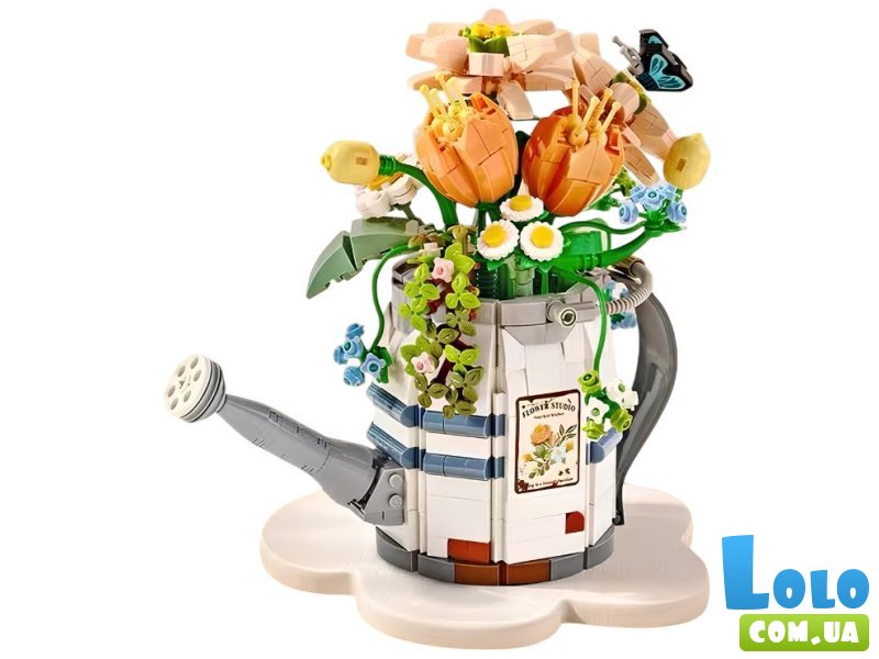 Конструктор Цветы в лейке (1936), 973 дет.