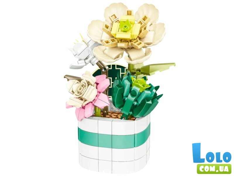 Конструктор Цветы в горшке (88057), 329 дет.