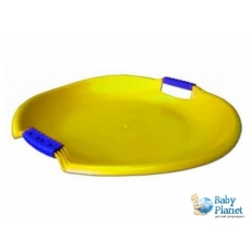 Ледянка-диск Plast Kon Tornado SAN-01-21 (жёлтая)