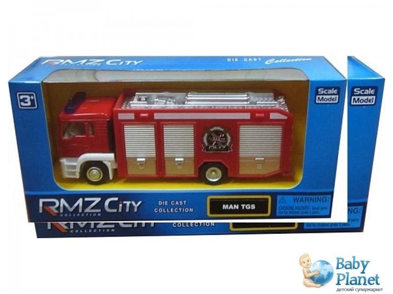 Машинка UniFortune Man Fire Engines "Пожарная" (144021)