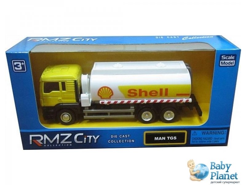 Машинка UniFortune Man Oil Tanker Shell "Нефтевоз" (144027)