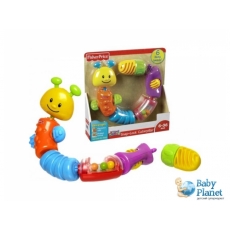 Развивающая игрушка Fisher-Price "Гусеница-конструктор" (W9834)