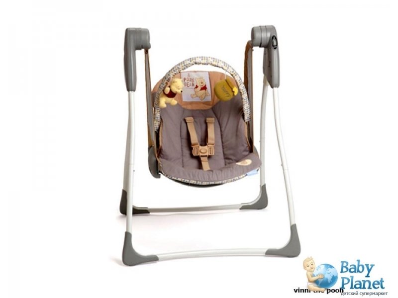 Кресло-качалка Graco Baby Delight Winnie The Pooh (коричневое)