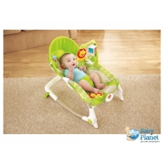 Кресло-качалка 3 в 1Fisher-Price Х7047 (зеленая)