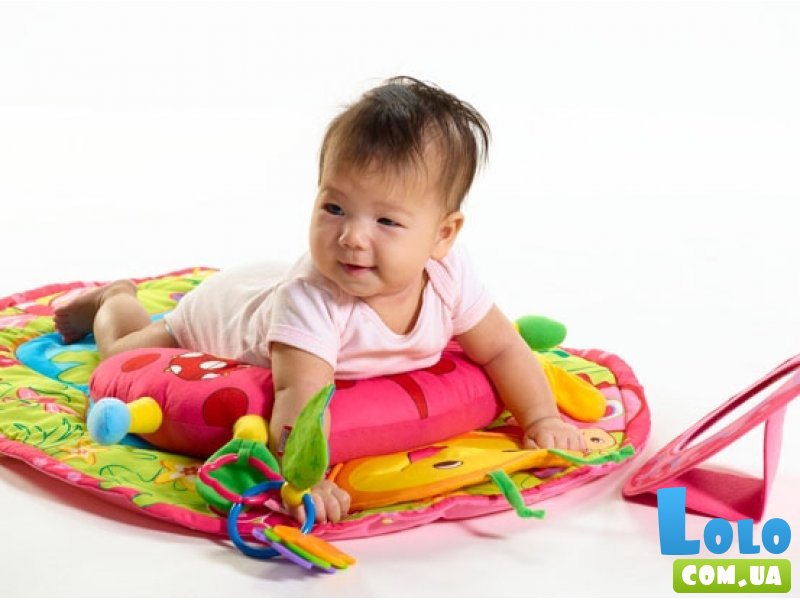 развивающий коврик "Жучок" для малышей фирмы Tiny Love
