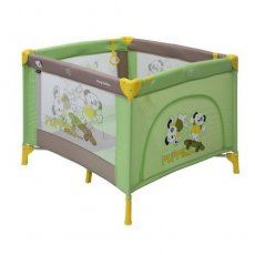 Манеж Bertoni Play Station GREEN&BEIGE PUPPIES