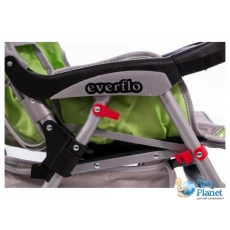 Прогулочная коляска Everflo E-301 10338 (зеленая с серым)