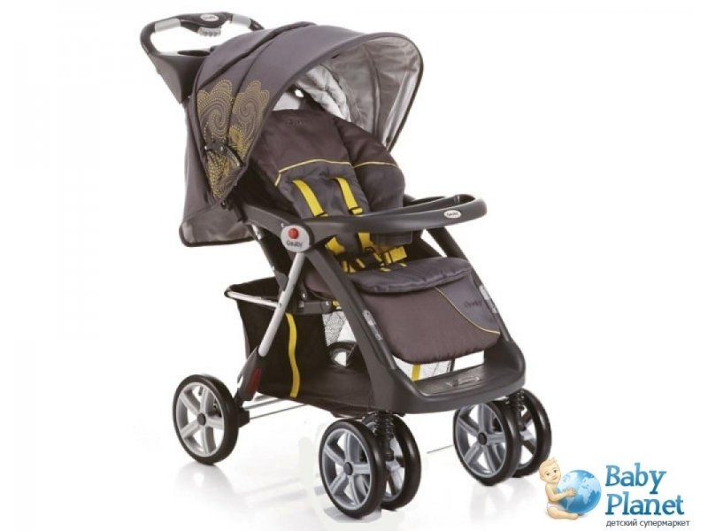 Прогулочная коляска Geoby C879CR-R350 (коричневая)