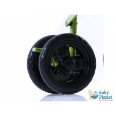 Прогулочная коляска Geoby D208-DR-F-R333 (черная с зеленым)
