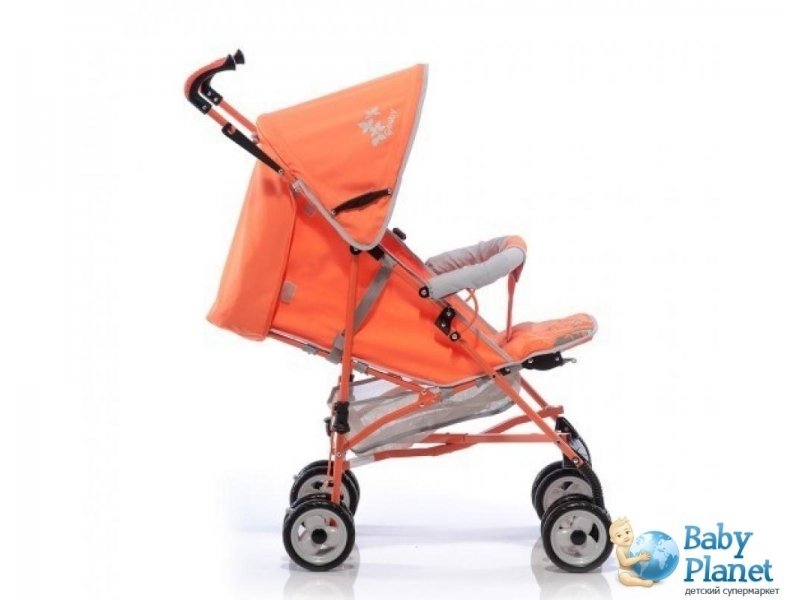 Прогулочная коляска Geoby D208-DR-F-ROXT 9007254 (оранжевая)