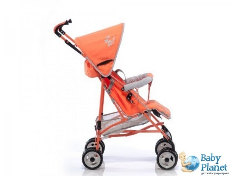 Прогулочная коляска Geoby D208-DR-F-ROXT 9007254 (оранжевая)