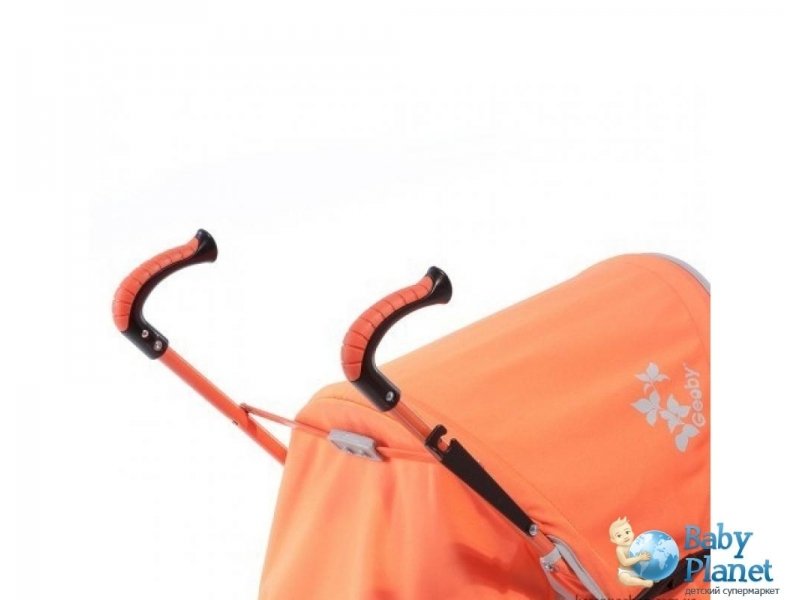Прогулочная коляска Geoby D208-DR-F-ROXT 9007254 (оранжевая)