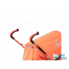 Прогулочная коляска Geoby D208-DR-F-ROXT 9007254 (оранжевая)