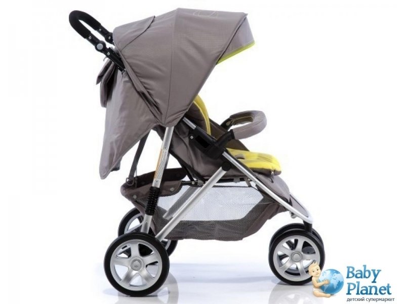 Прогулочная коляска Geoby C781R-RCHG (серая с зеленым)