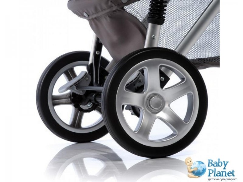 Прогулочная коляска Geoby C781R-RCHG (серая с зеленым)