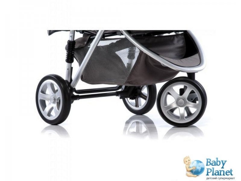Прогулочная коляска Geoby C781R-RCHG (серая с зеленым)