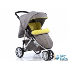Прогулочная коляска Geoby C781R-RCHG (серая с зеленым)