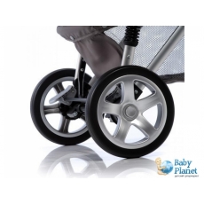 Прогулочная коляска Geoby C781R-RCHG (серая с зеленым)