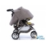 Прогулочная коляска Geoby C781R-RCHG (серая с зеленым)