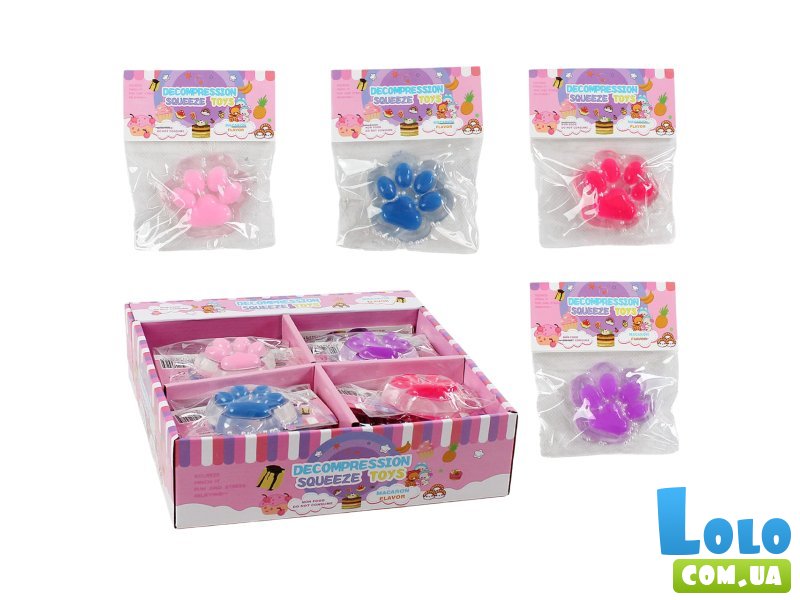 Игрушка-антистресс Таба лапка котика (в ассортименте)