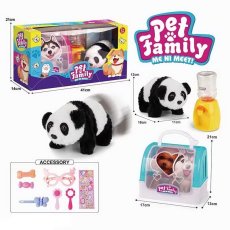 Интерактивная игрушка Панда в переноске