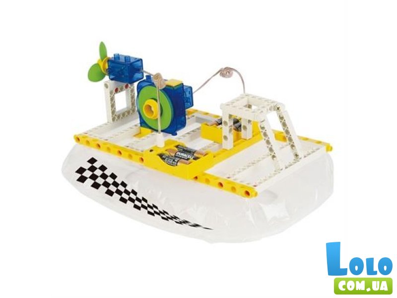 Конструктор Катер на воздушной подушке, Gigo (7366), 110 дет.