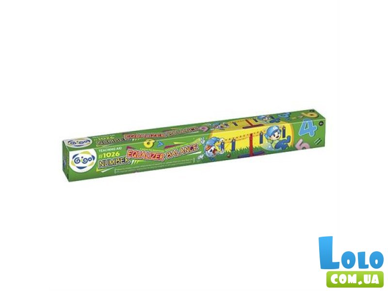 Набор для счета Математические весы-балансир, Gigo