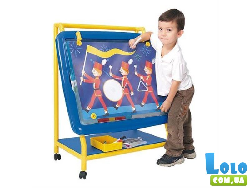 Стойка на колесах для обучающей панели, Gigo