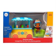 Развивающая музыкальная игрушка Утенок с мороженым, Huile Toys