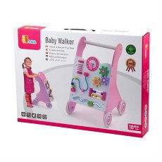 Ходунки-каталка с бизибордом, Viga Toys