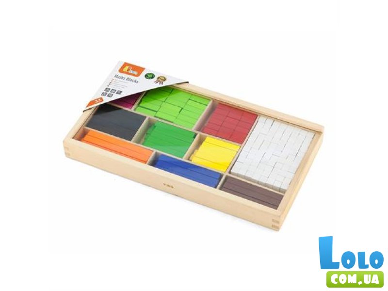 Набор для счета Деревянные палочки Кюизенера, Viga Toys
