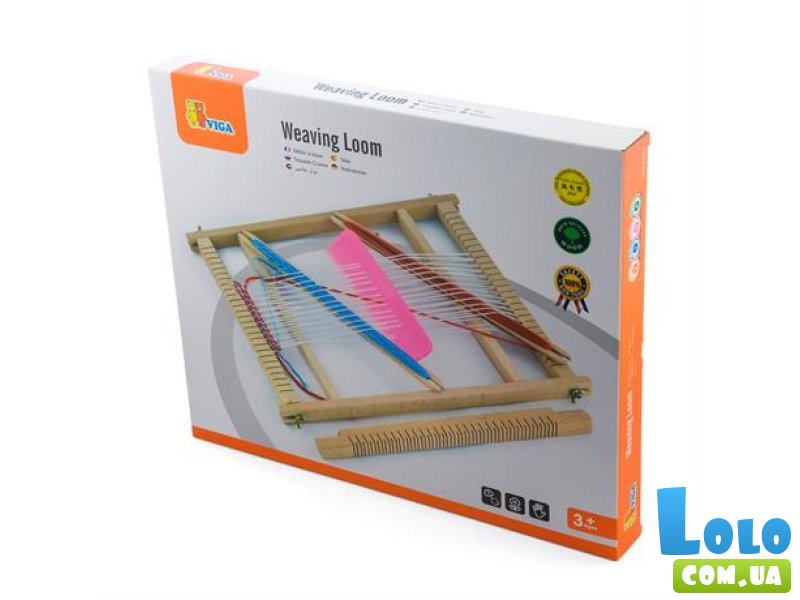 Набор для творчества Ткацкий станок, Viga Toys