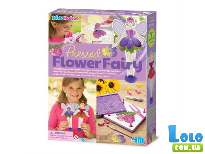 Набор для творчества Платье феи из цветов, 4M