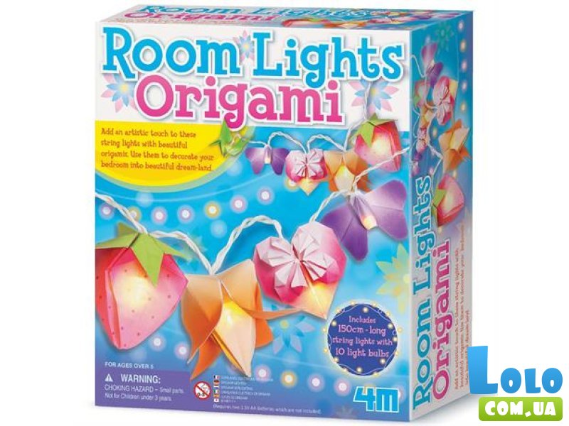 Набор для создания гирлянды с оригами, 4M